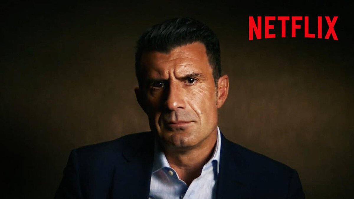 Luis Figo, protagonista d'un documental a Netflix.