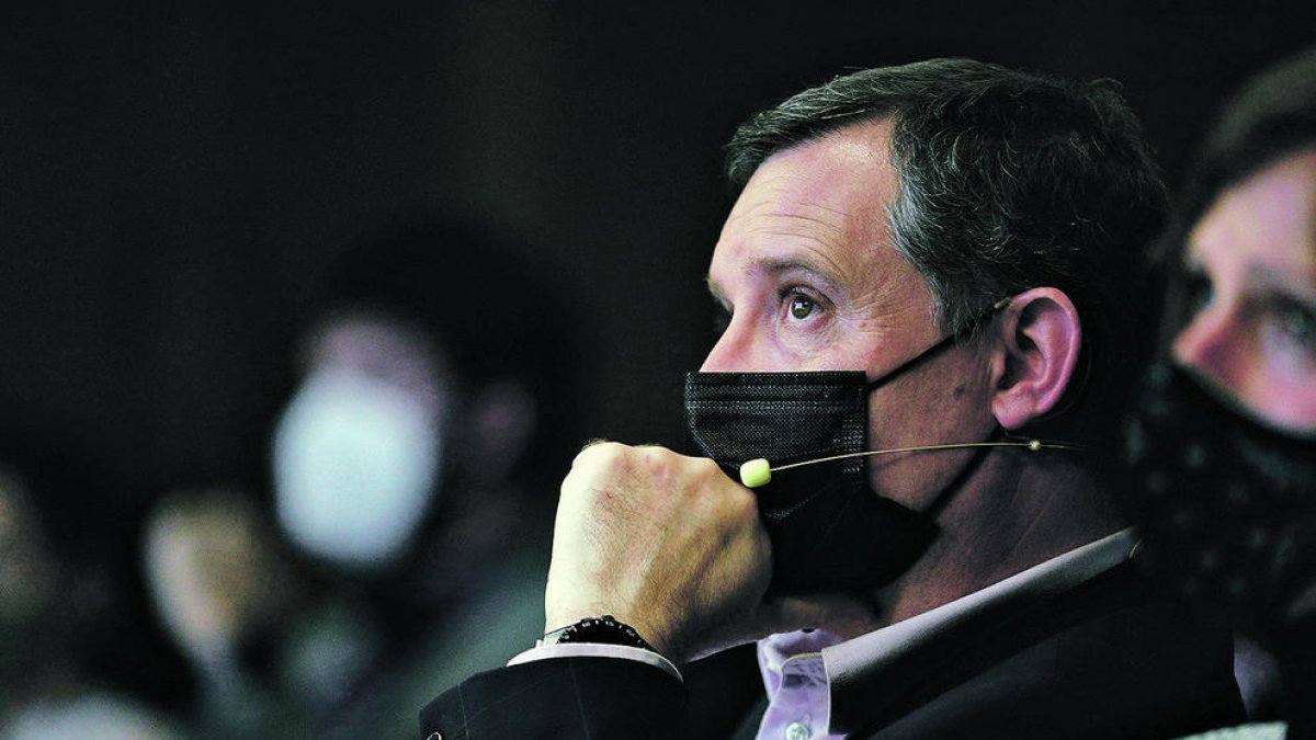 El cònsol major de Sant Julià de Lòria, Josep Majoral.