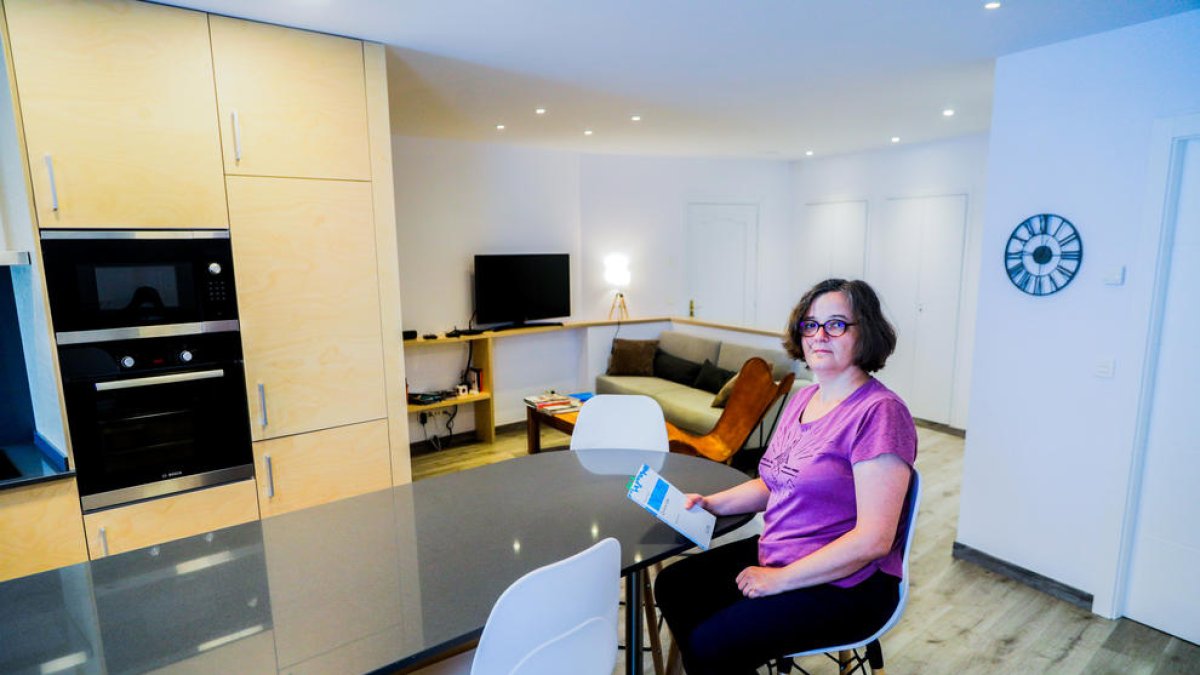 La resident de Faber Andorra Magdalena Szkwarek.