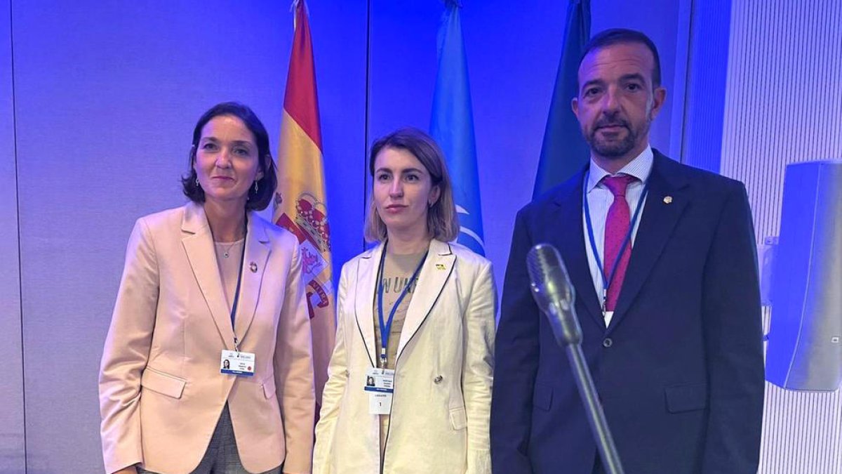 Torres, ahir en l'assemblea general de l'OMT.