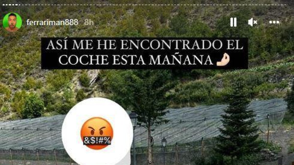 Així s'ha trobat el cotxe Ferrariman