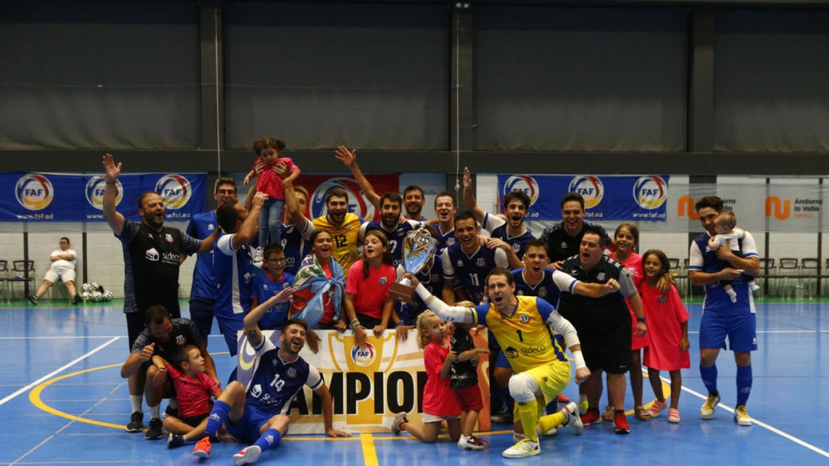 El Sideco Encamp, campió de la Supercopa.