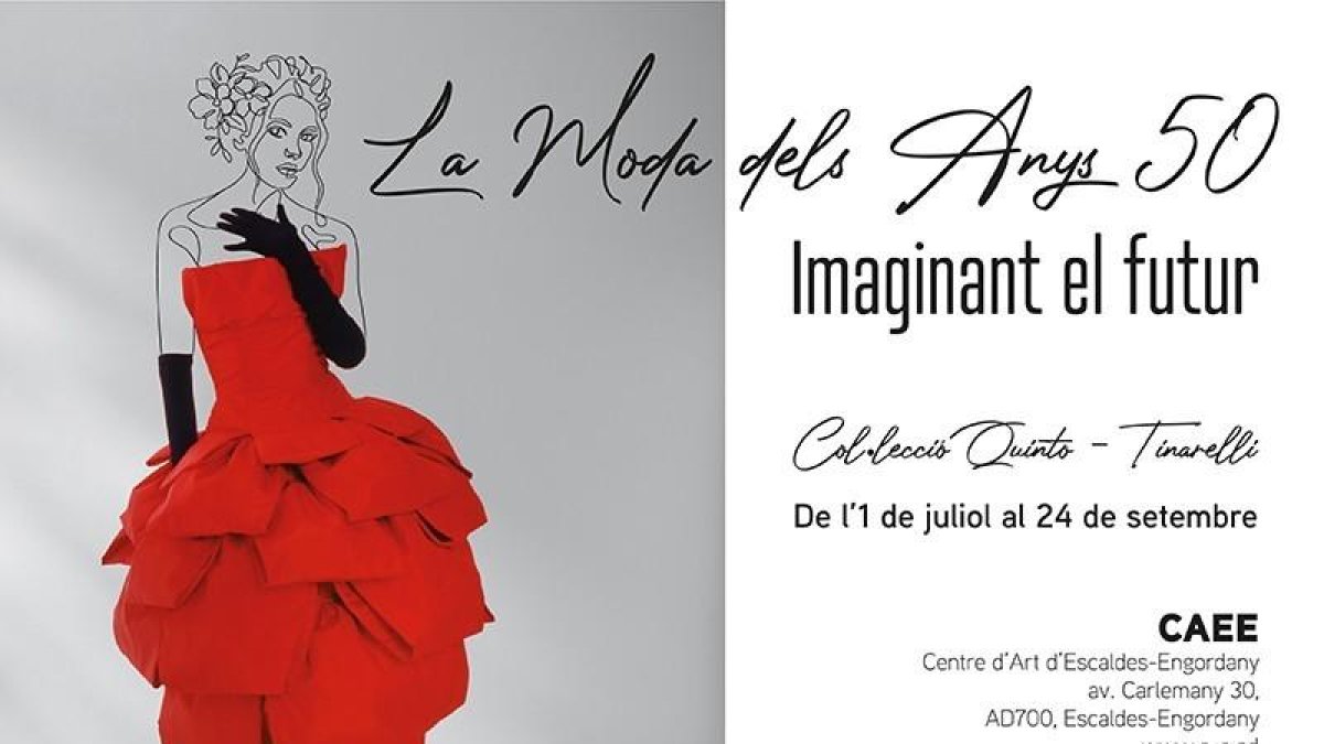 Visita nocturna a l'exposició 'La moda dels anys 50. Imaginant el futur'