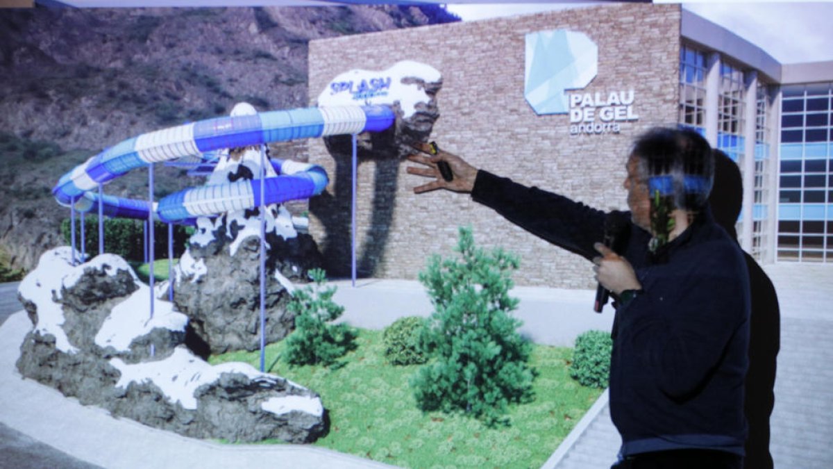 Un parc aquàtic al Palau de Gel