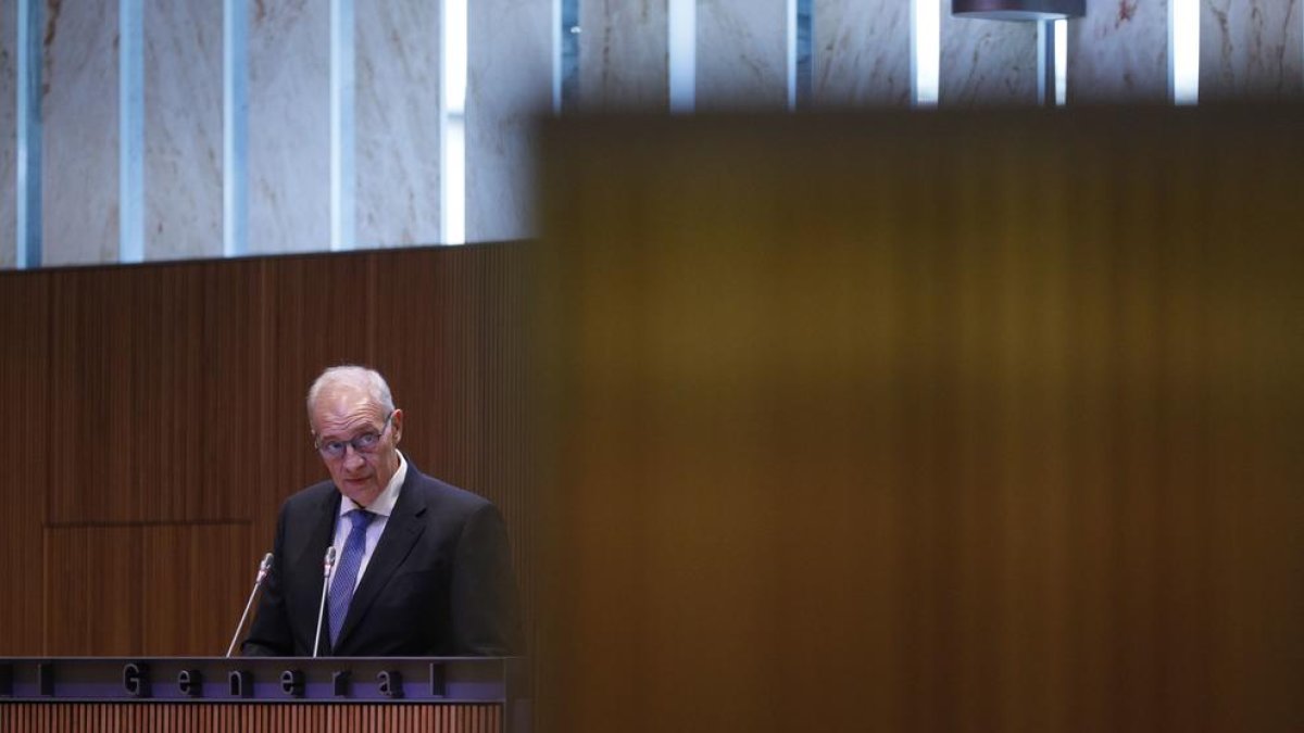 Josep Pintat al debat d'orientació política aquesta tarda