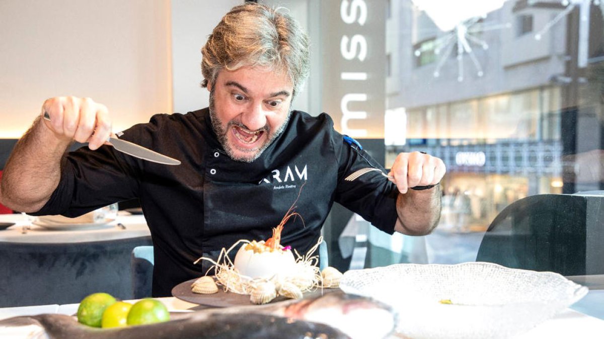 Andrés Riestra, Xef a KRAM