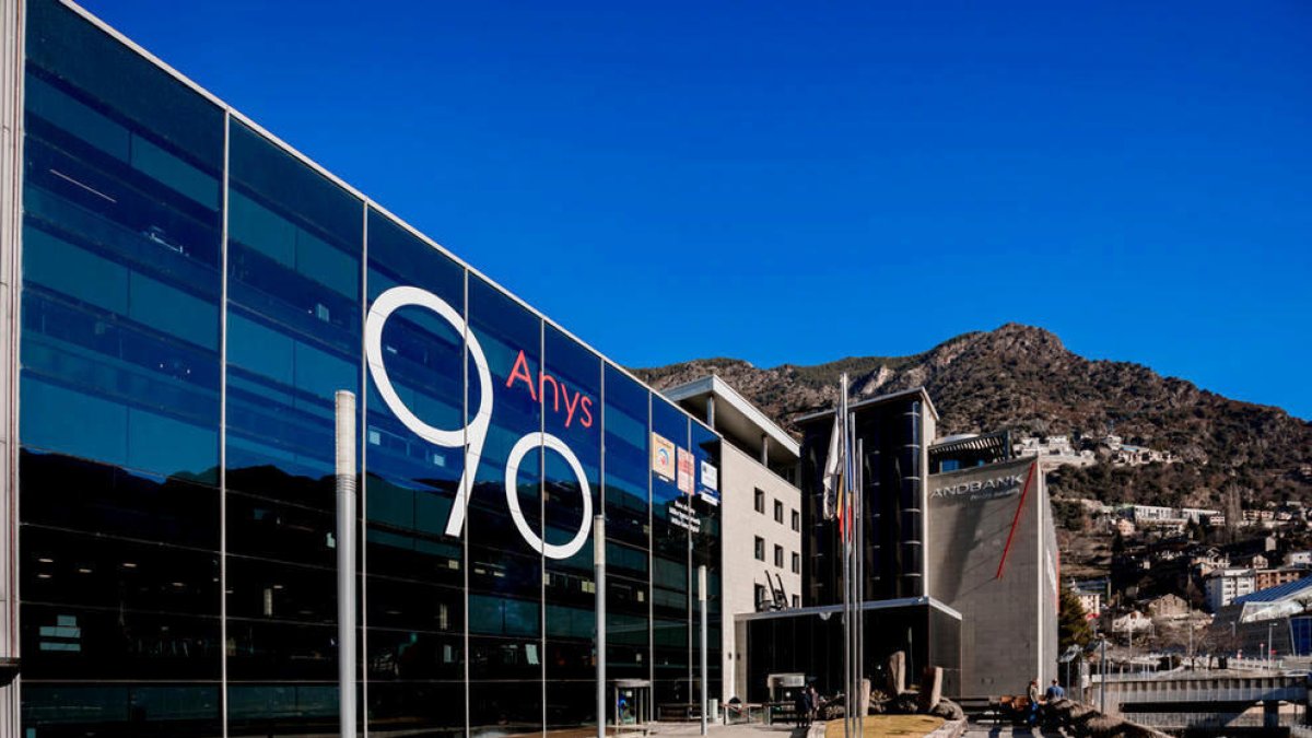 La seu central d'Andbank.