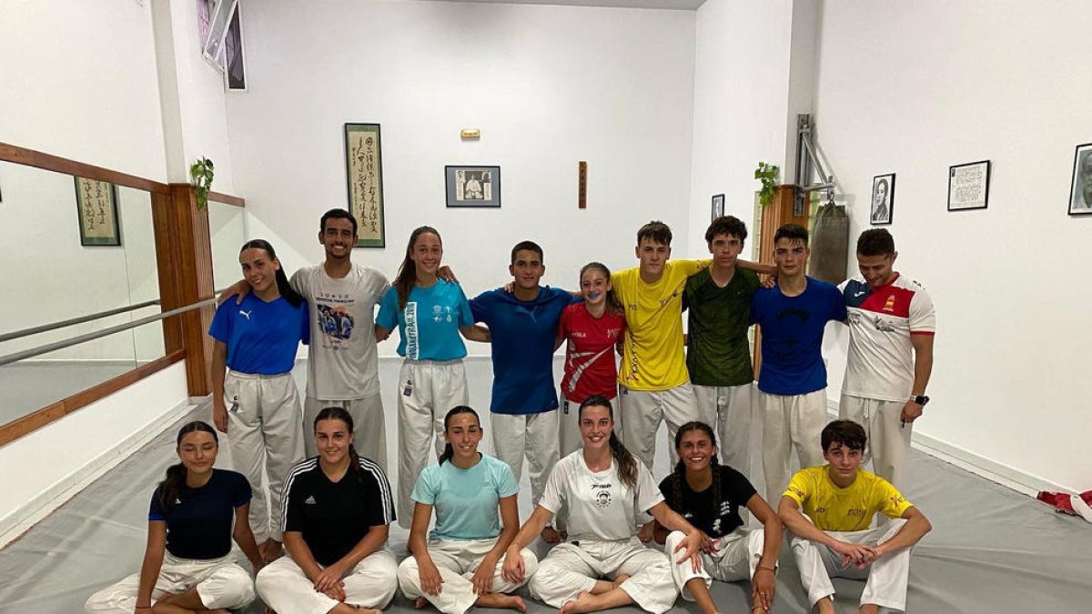 Alguns membres de la federació van estar a Tenerife.