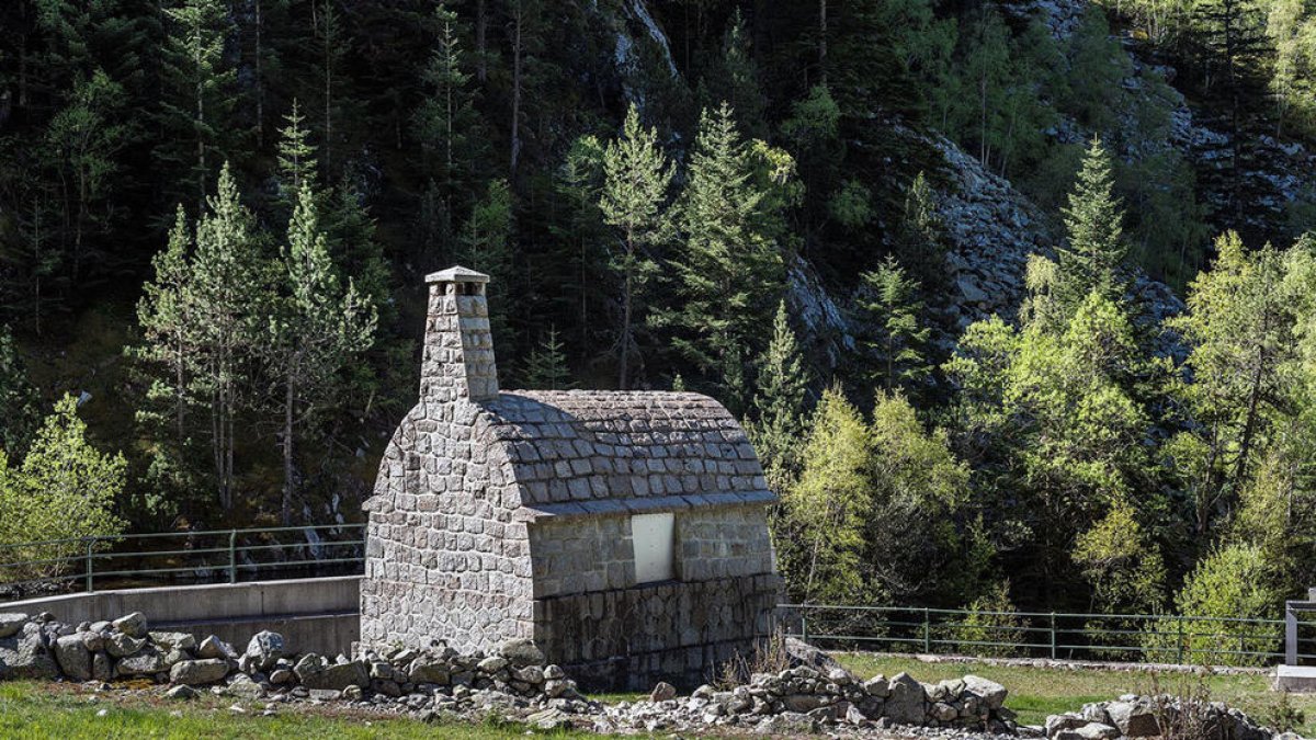 Caseta del guarda de la presa de Ràmio