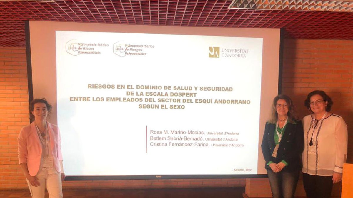 Doctores de l'UDA, en un simposi a Aveiro