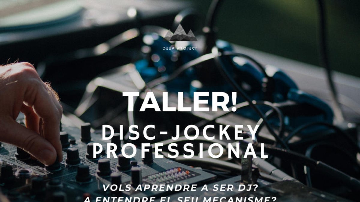 Taller de DJ professional per a joves a Encamp