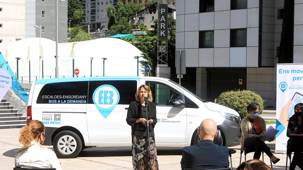 Els taxistes es queixen sobretot del bus a la demanda d'Escaldes-Engordany.