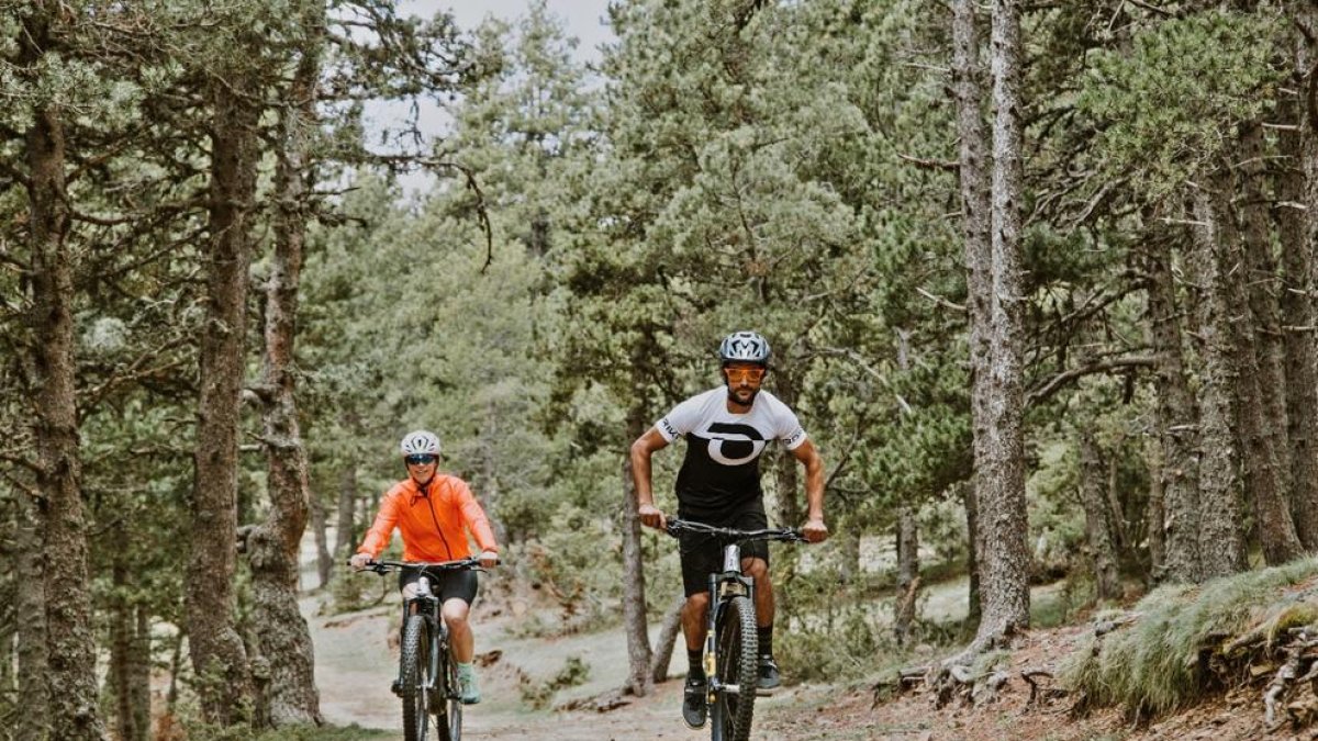 Ciclistes a Naturland aquest estiu