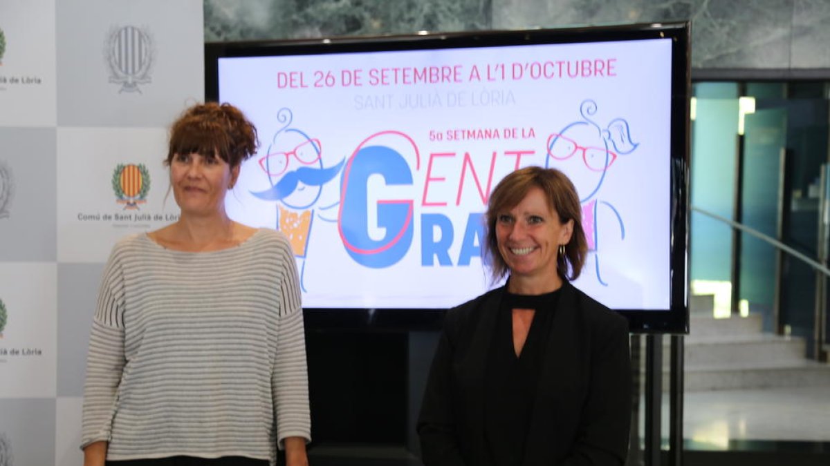 Roda de premsa presentació Setmana de la gent gran