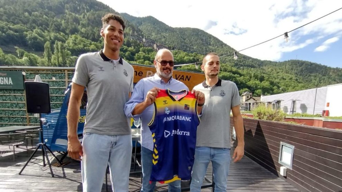 Felipe dos Anjos i Juan Rubio, presentats aquest matí