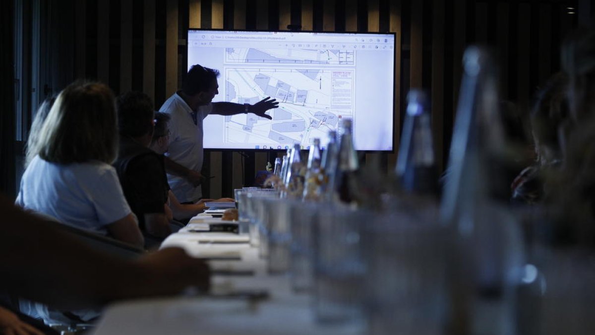 Reunió de poble a Soldeu