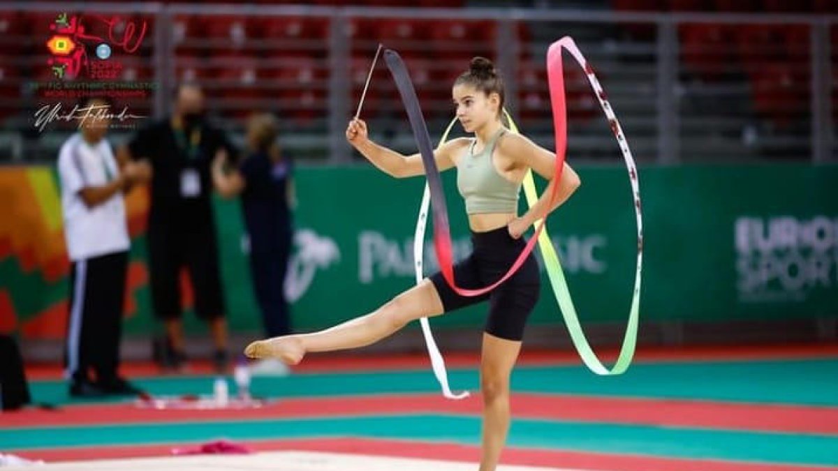 Berta Miquel va debutar ahir al Mundial del Sofia.