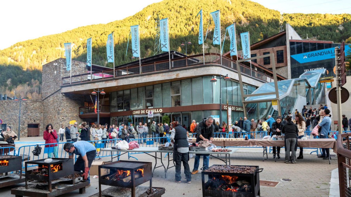 Canillo recupera la castanyada popular