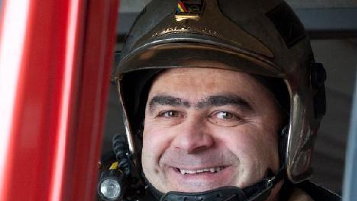 Rafael Soto, membre del cos de bombers