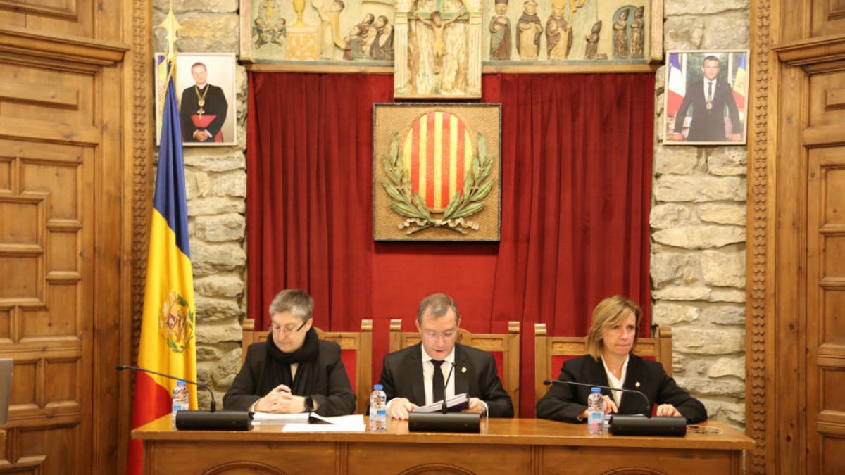 Sessió del consell de comú aquest dimecres