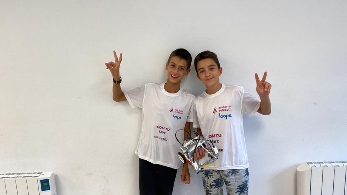 Un dels equips andorrans classificat per a la final espanyola de World Robot Olimpiad