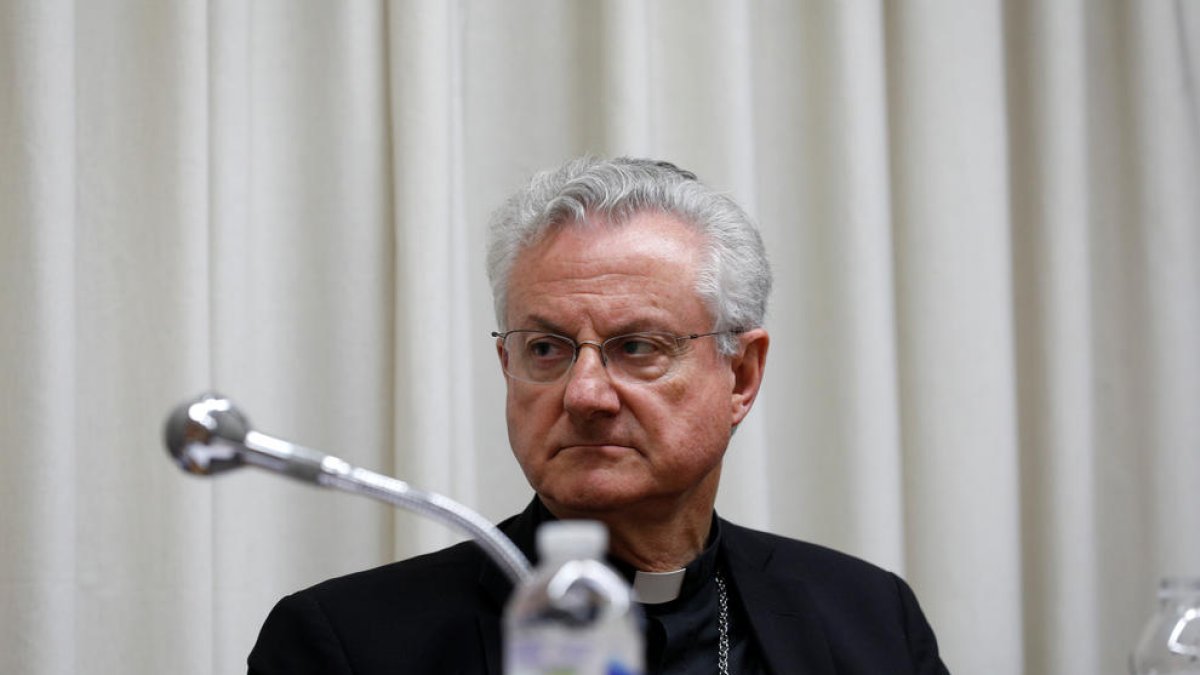 L'arquebisbe d'Urgell i copríncep episcopal, Joan-Enric Vives.