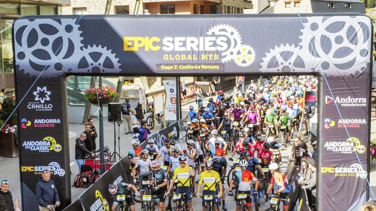 La sortida de l'edició passada a Canillo.