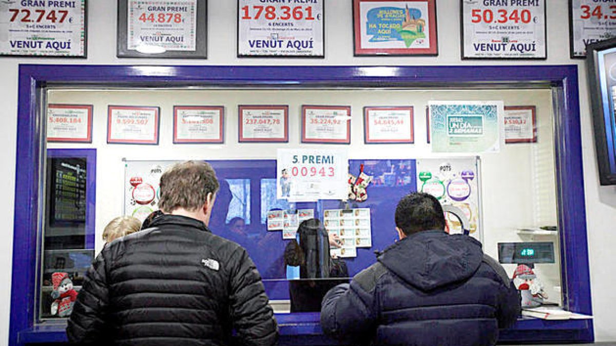 Una administració de loteria.