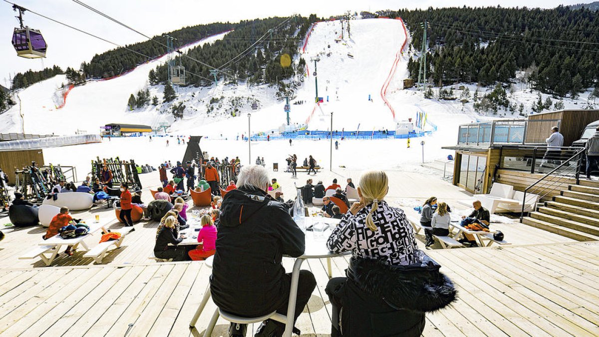 Pista de l'Avet, a Soldeu-el Tarter.