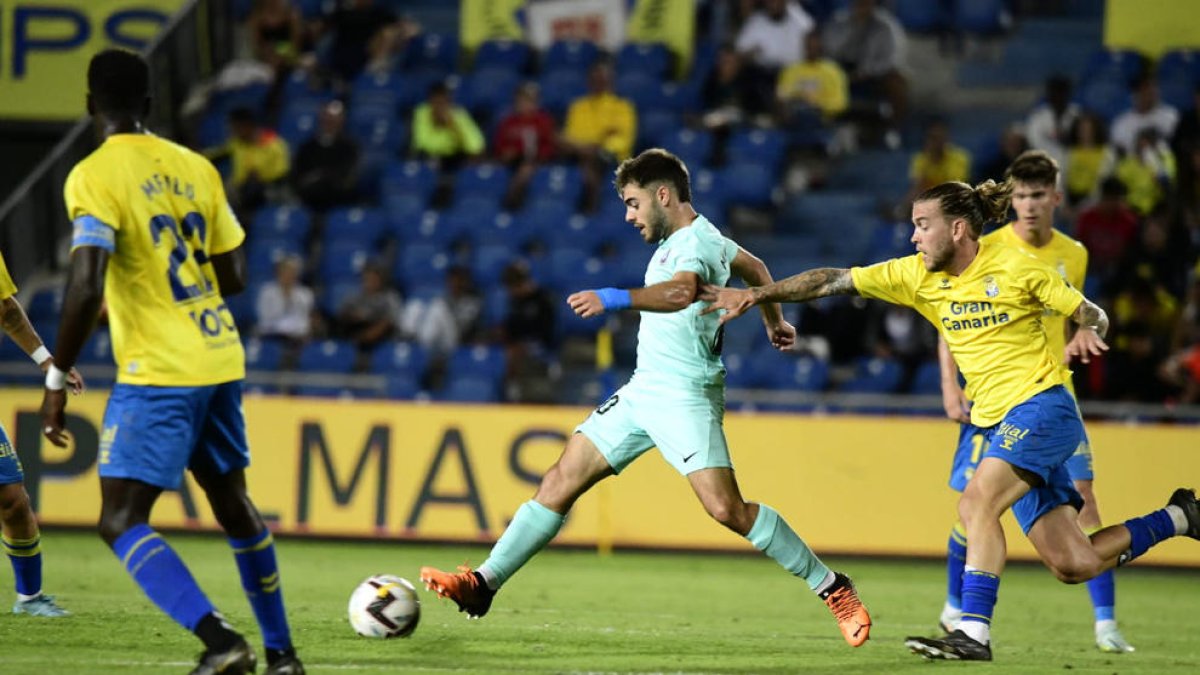 Duel entre Las Palmas i FC Andorra