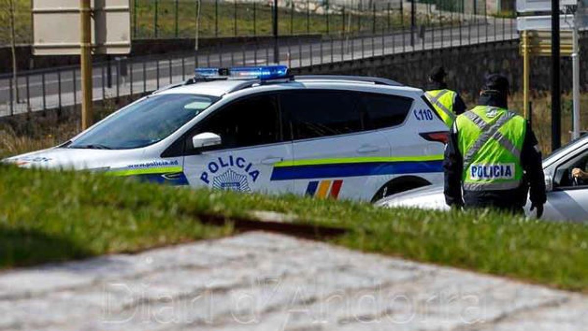 Un control policial.