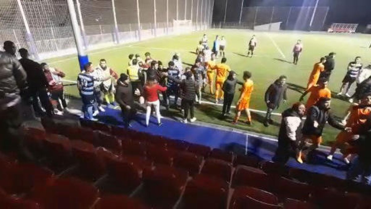 Un instant de la batussa.