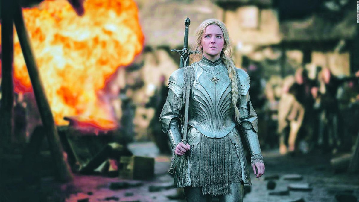 Un fotograma d''El Señor de los Anillos: los anillos de poder'.