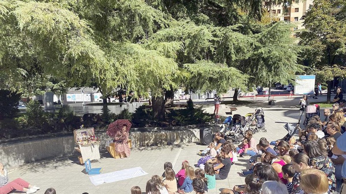 Una de les activitats de la Festa Petit a Escaldes.