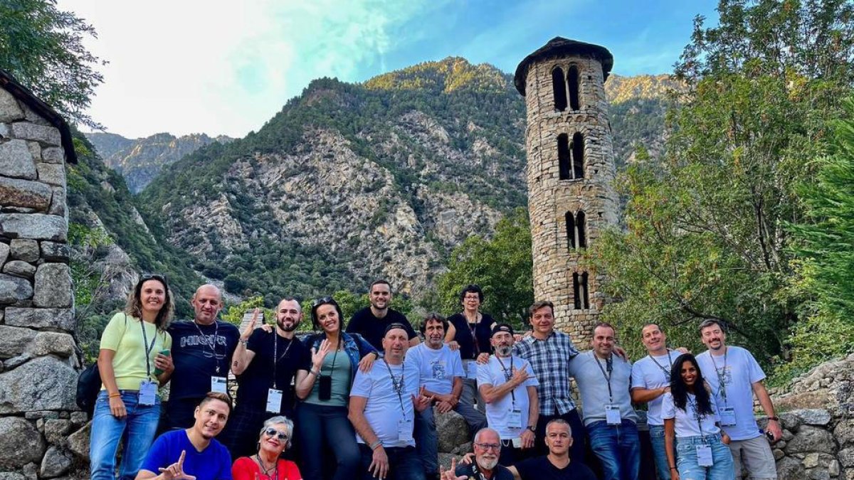 Els participants en el viatge especialitzat.