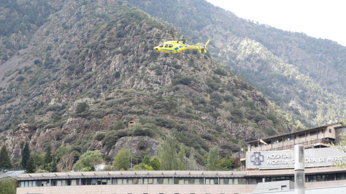 El grup de rescat de muntanya dels bombers.