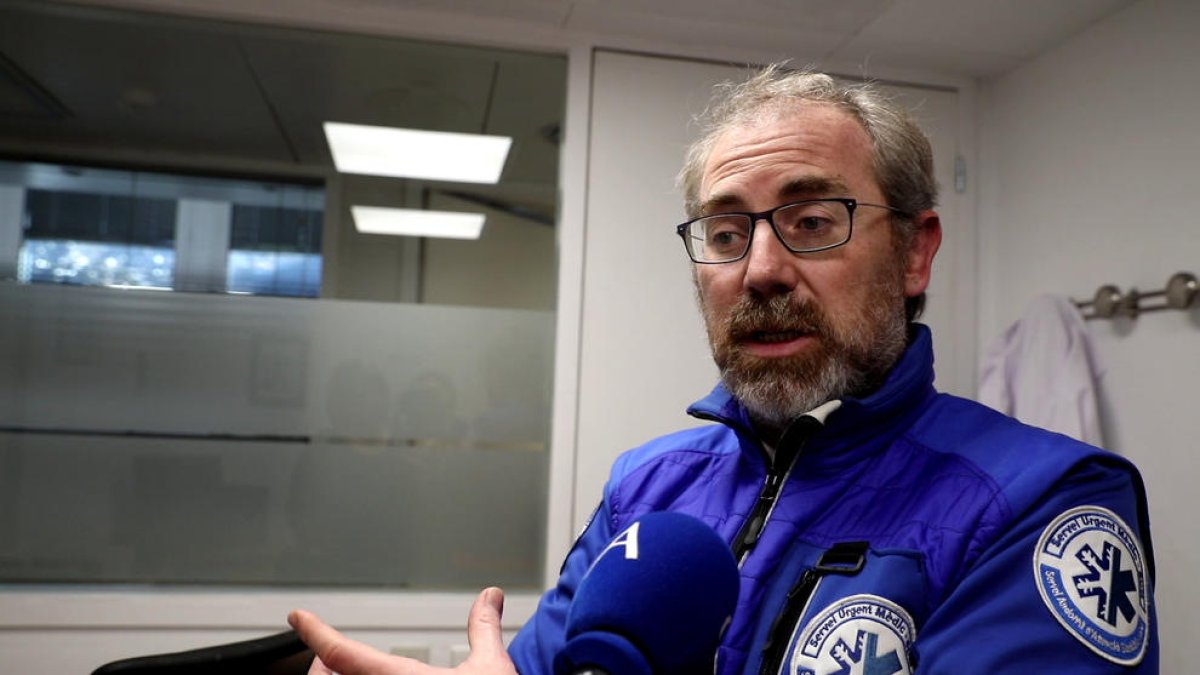 El nou director assistencial del SAAS, Marcos Gutiérrez.