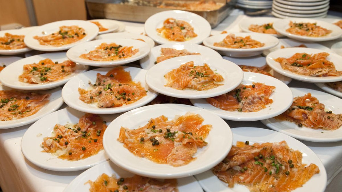 Plats de la Mostra Gastronòmica d'Ordino
