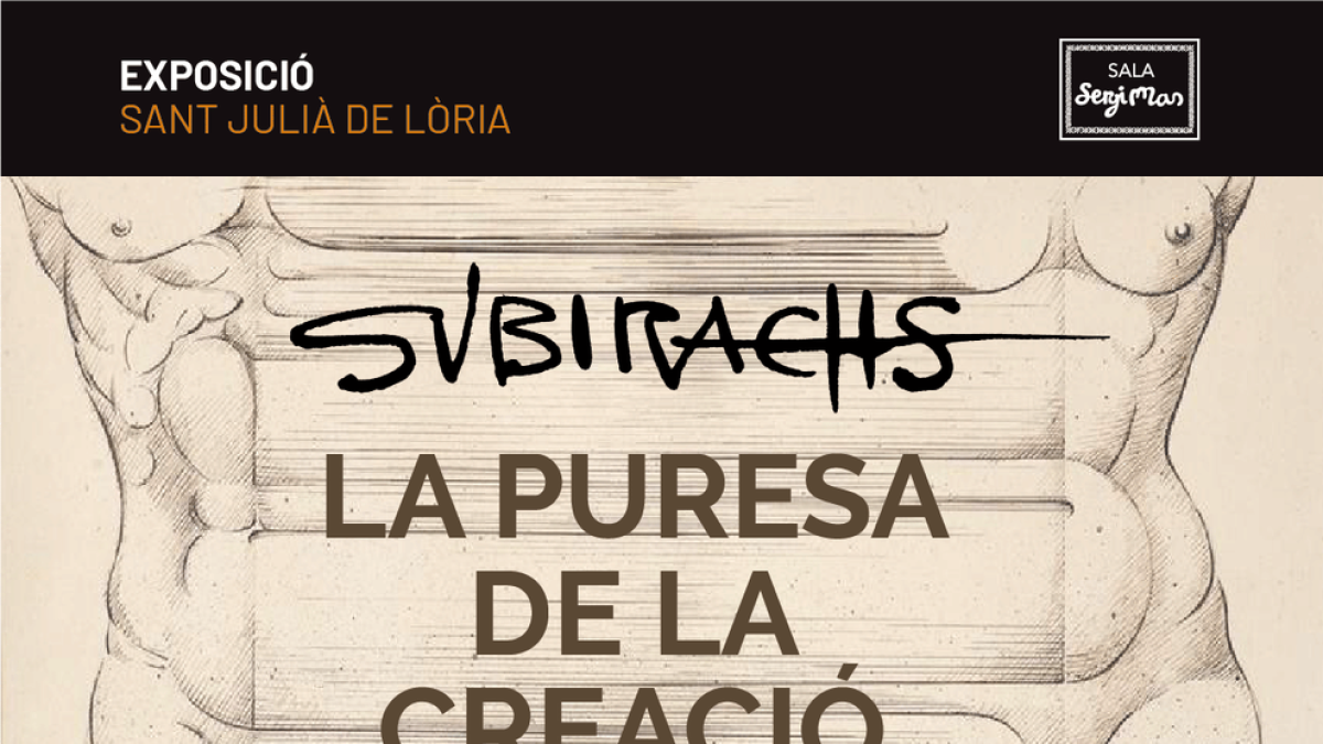 Mostra sobre Subirachs a la sala Sergi Mas
