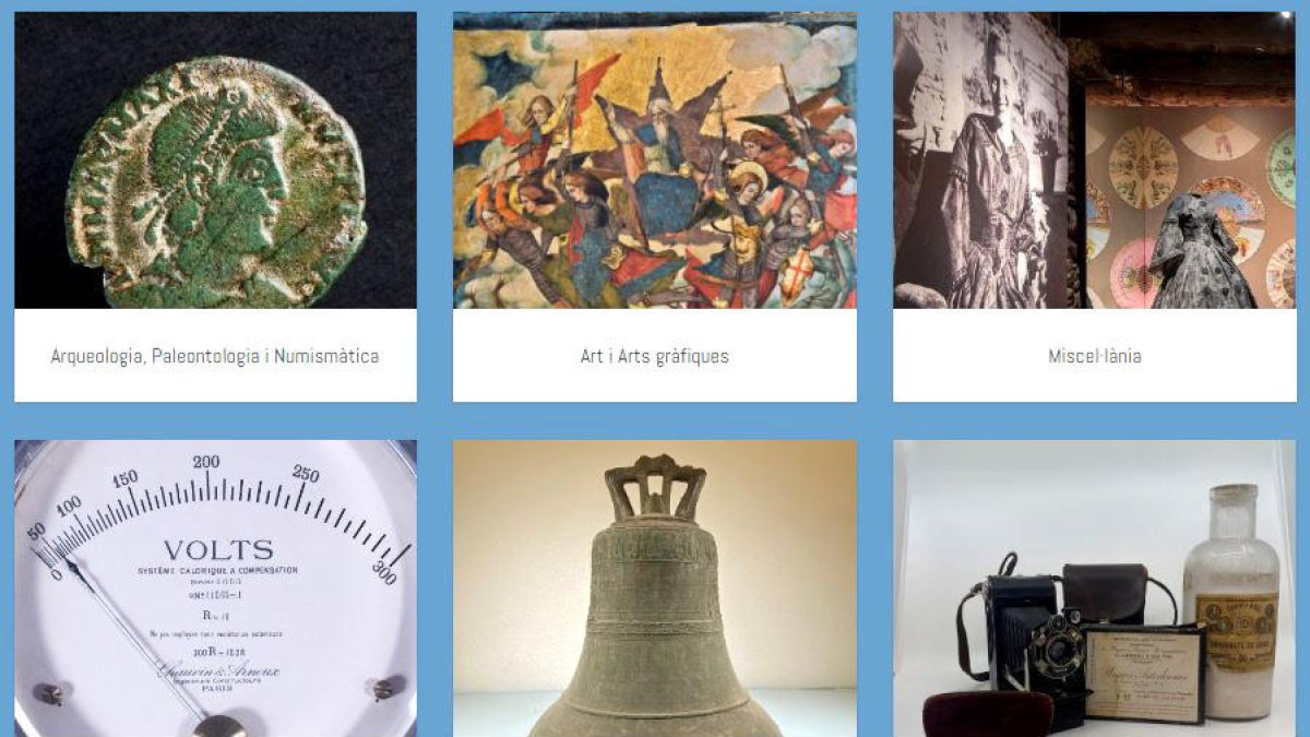 El web de la plataforma eMuseumPlus.