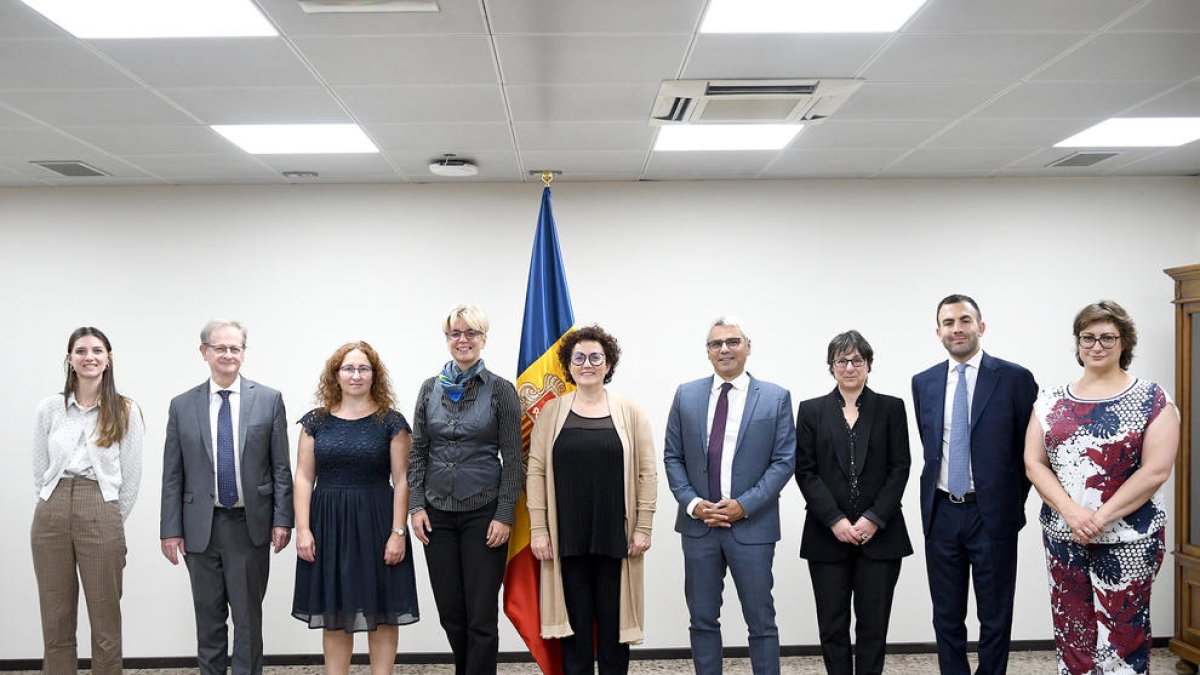 Reunió delegació de la comissió de Venècia