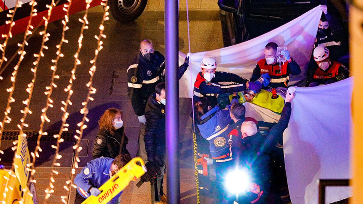 Accident SUM Policia Bombers Cel obert
