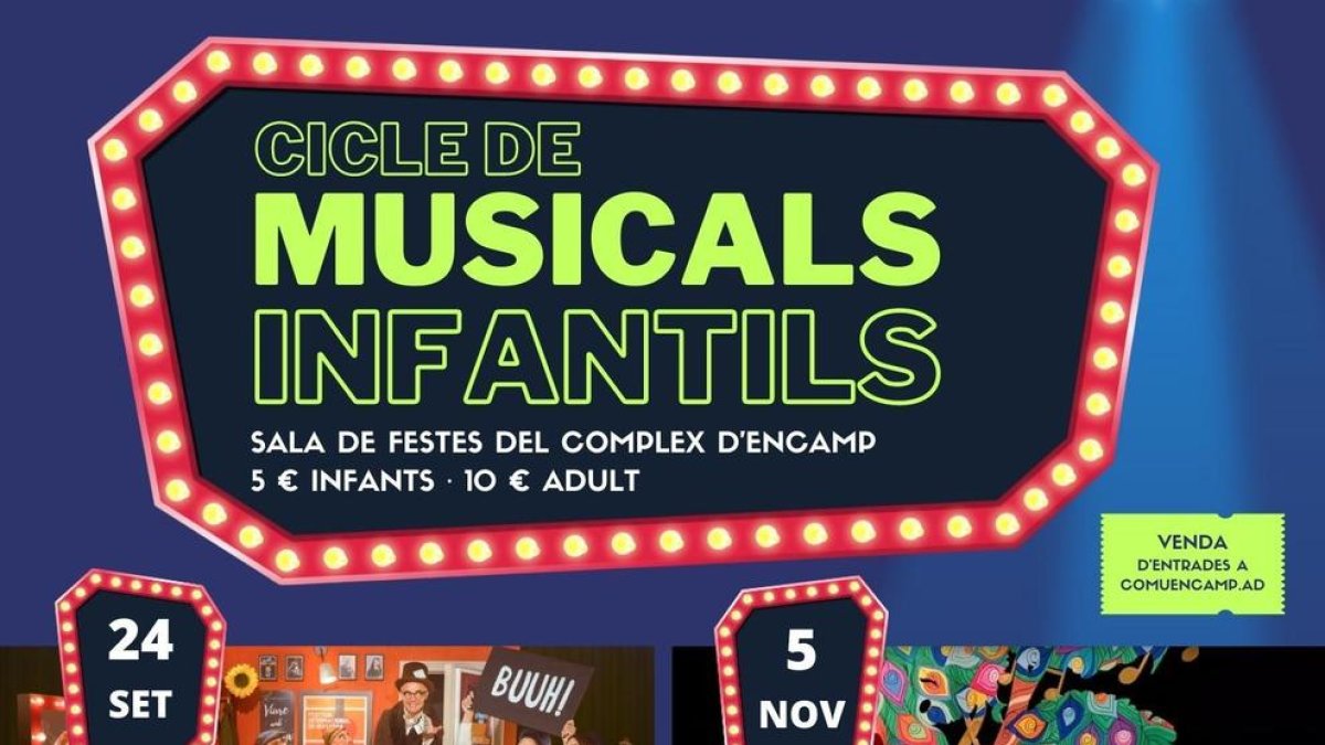 Encamp posa a la venda les entrades d''El Meravellós Mag d'Oz' i 'Frozen'