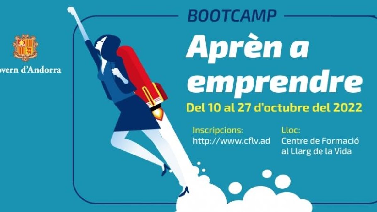 Govern obre les inscripcions del programa d'emprenedoria