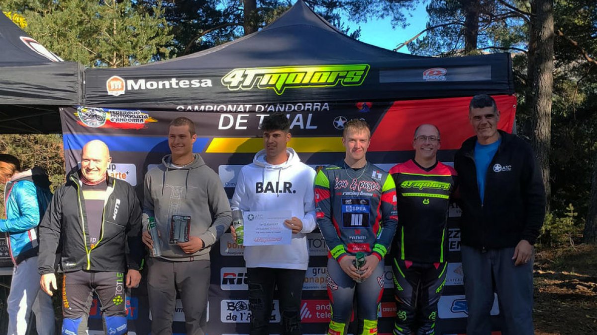 Podi vermell, amb victòria de Pere Borrellas.