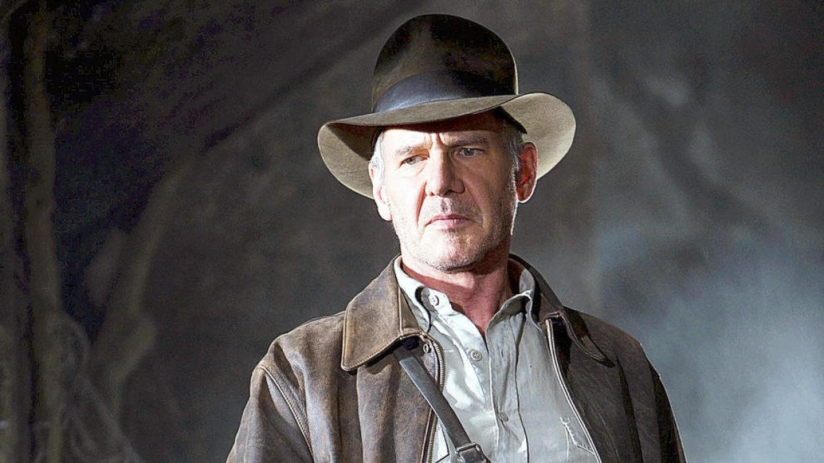 Harrison Ford en el paper d'Indiana Jones.