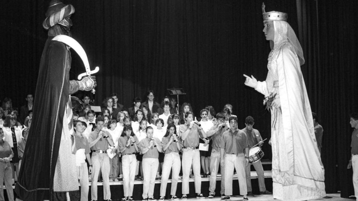 Una imatge del dia de la inauguració, el 1992.