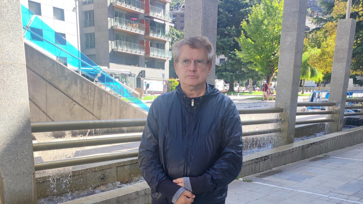 Fèlix Zapatero, president de la Federació d'Associacions de la Gent Gran d'Andorra.