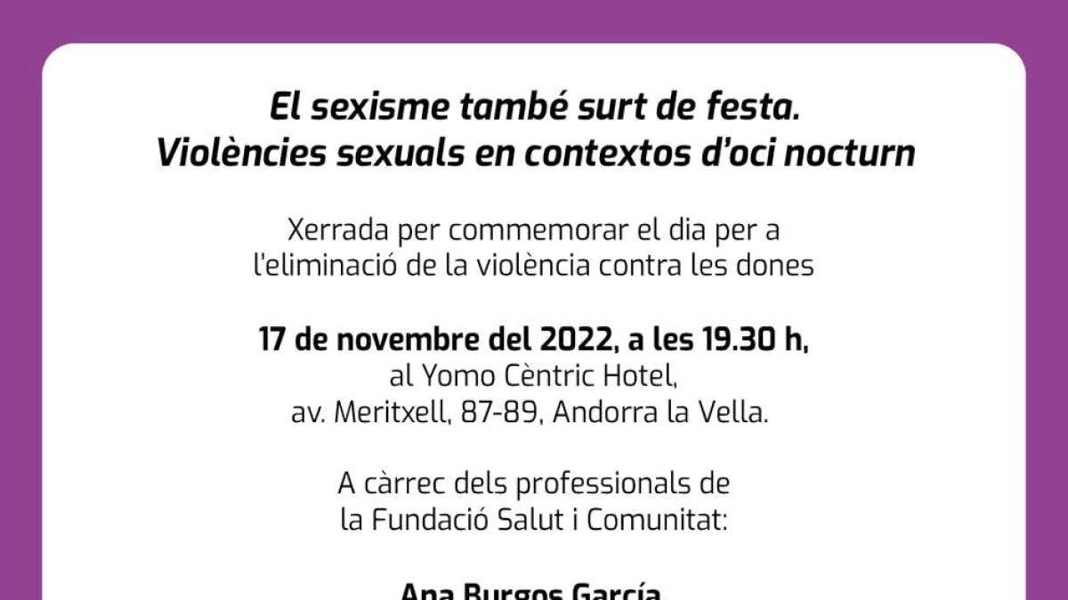 El cartell de promoció.