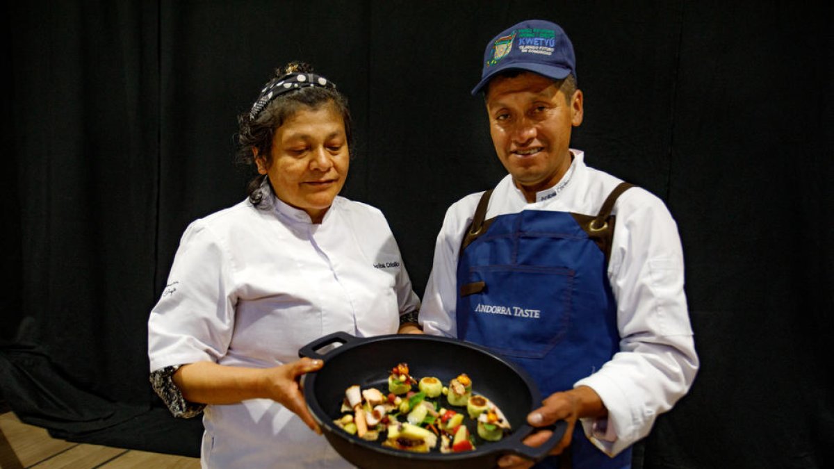 Aníbal Criollo, xef